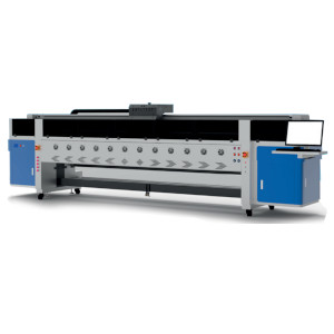 AMO UV Inkjet Printer AM3200UV4G6-EL for 3.2meters Soft and Elastic Fiml with 4 Ricoh GEN6 Printheads