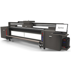 AMO Hybrid UV Inkjet Printer AM3200UVH4G6 with 4 Ricoh Gen6 printhead.