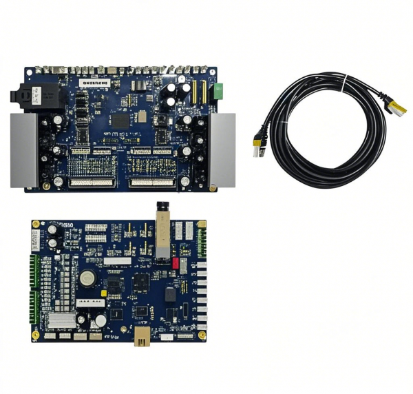 Hoson XP600 boards kit with cable work for 4 pieces XP600 Flatbed Version
