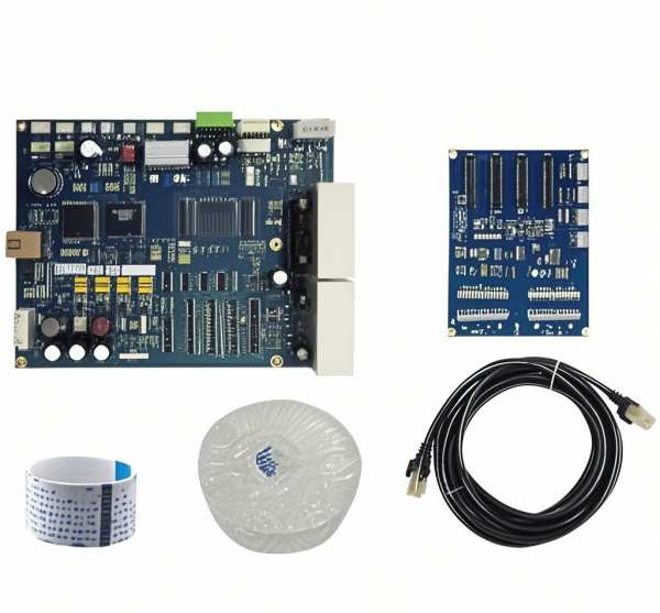Hoson XP600 boards kit with cable work for 2 pieces XP600 Flatbed cable conection Version